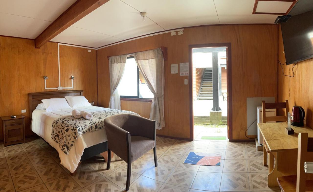 Hotel Entre Montanas à Hornopirén Extérieur photo